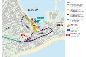 Falmouth Access Map
